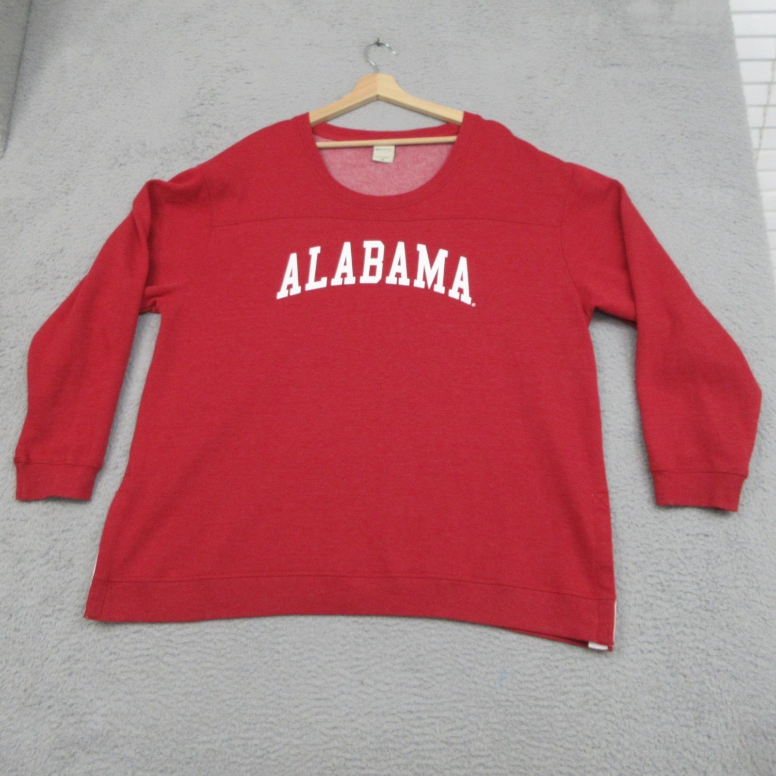 Alabama Crimson Tide Sweater Womens 2xl Red Ncaa Football Pullover Crewneck